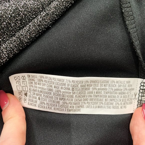 Forever 21 | Silver Sparkle Off Shoulder Crop Top - Picture 4 of 4